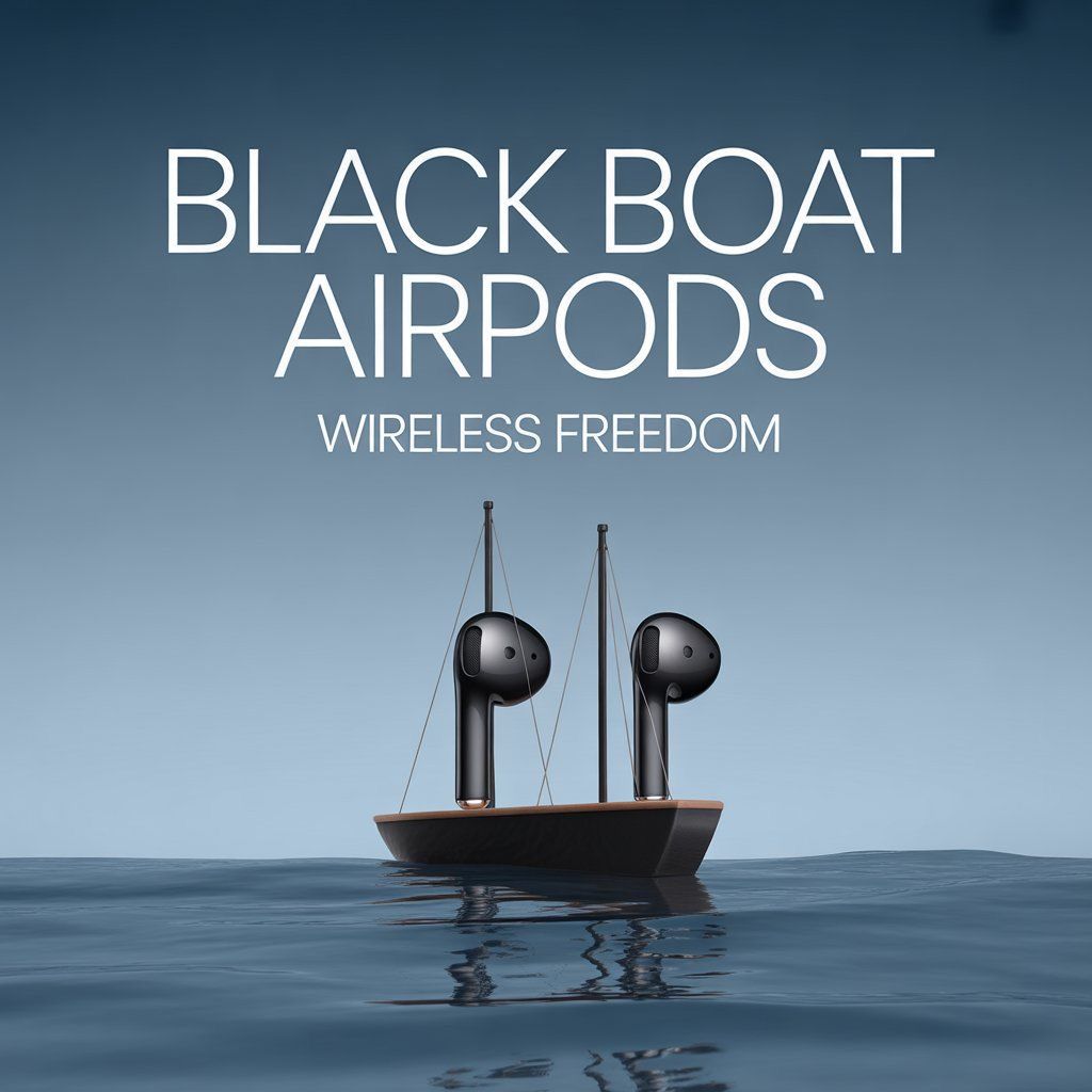 black boat earbuds